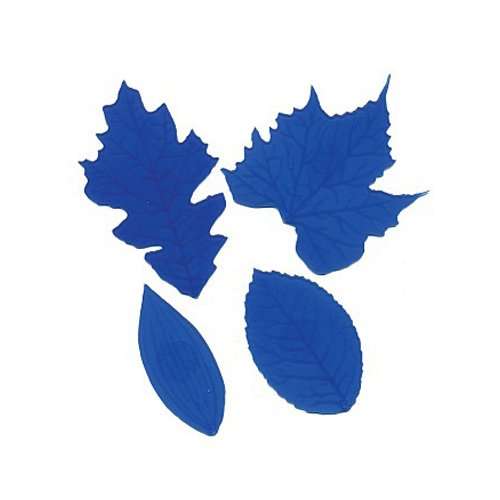 FMM Veining Mat 1 - 4 Fondant Emboss Leaf Leaves Maple Oak Rose Texture Floral