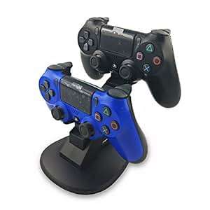 Majome Wireless Controller Gamepad Charger Dual Charging Dock Station ABS Durable PS4