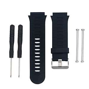 BlueBeach Adjustable Garmin Forerunner 920XT Replacement Watchband Silicone Sport Strap Band Bracele