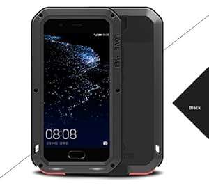 Huawei P10 Waterproof Case Love Mei Shockproof Dust/Dirt/Snow Proof Aluminum Metal Protective Case