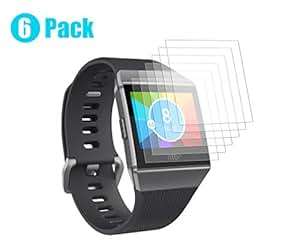 GOSETH Fitbit Ionic Screen Protector Full Coverage Skin Screen Fitbit Ionic Accessory HD Clear F