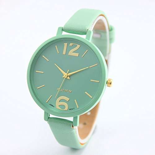 Yunan 10 Pack Unisex Women Men Geneva Watches Big Dial Lover Gift Leather Bracelet Wristwatch Wholes