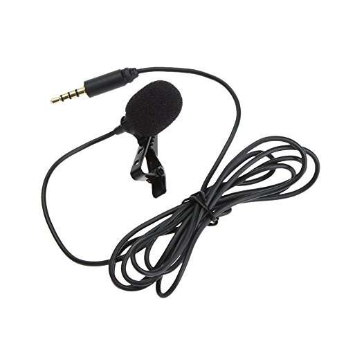 BOYA BY-LM10 Omnidirectional Lapel Clip-on H&s-free Lavalier Condenser 3.5mm Jack Microphone Mic for