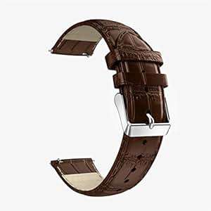 AmazingDays Replacement Leather Watch Bracelet Strap BHuawei Watch 2