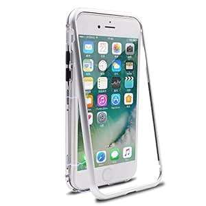 HDTOSNER iPhone 7 case iPhone 8 case Magnetic Adsorption Metal Frame Apple iPhone 7/8 4.7 Prot