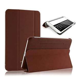 Ukamshop(TM)For Samsung Galaxy Tab 3 7.0 Lite T110 T111 7-inch Leather Case Cover and Flip Stand Su