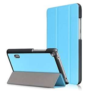 WindTeco Huawei Mediapad T3 7.0 Case Ultra Slim Lightweight Smart Shell Stand Cover Case for Huawei