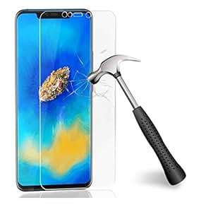 BNBUKLTD Huawei Mate 20 Pro 2 Pack Tempered Glass Screen Protector Guard Case Friendly 9H Hardne