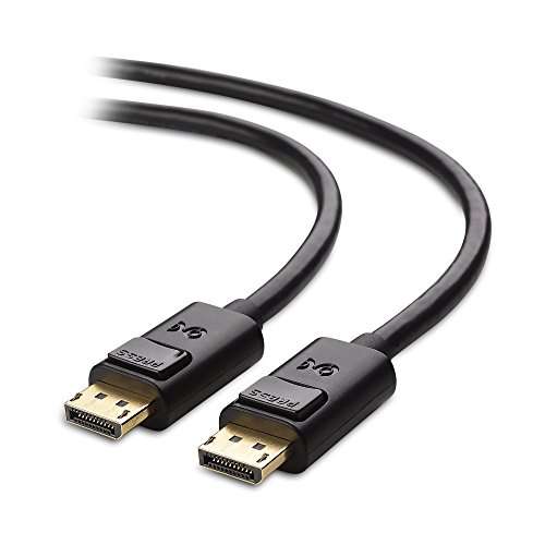Cable Matters 3-Feet Gold Plated DisplayPort to DisplayPort Cable; 4K Resolution