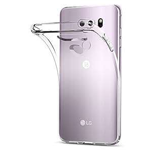 LG V30 Case Spigen Liquid Crystal LG V30 Cover with Slim Protection and Premium Clarity for LG