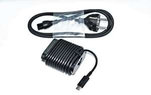 DELL 30W USB-C AC ADAPTER POWER CHARGER EU POWER CABLE F17M7 2CR08 470-ABSF
