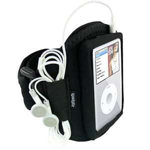 iGadgitz Water Resistant Neoprene Sports Gym Jogging Armband for Apple iPod Classic 80gb 120gb & 1