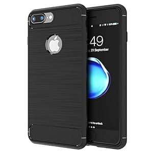 iPhone 7 Plus Case OWM Ultra Light ShockProof Brushed Rugged Grip Silicone Slim Protective Desig