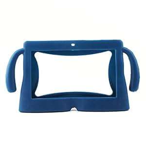 CALISTOUS 7in Tablet Silicone Rubber Kids Girls Boys Cover Case Royal Blue