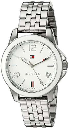 Tommy Hilfiger Women's Quartz Stainless Steel Casual Watch, Color:Silver-Toned (Model: 1781678)