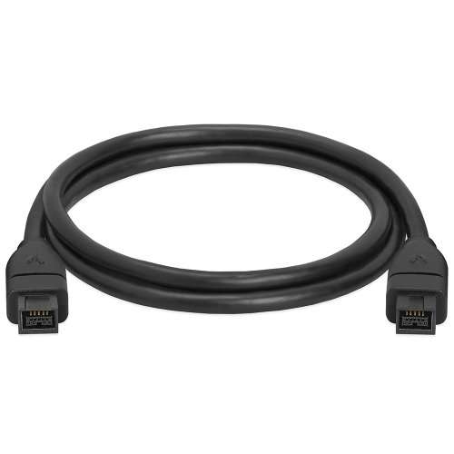 Cmple - 9 PIN/ 9PIN BETA FireWire 800 - FireWire 800 Cable - 3FT; Black