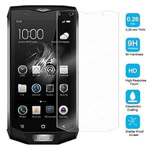 Ambaiyi Premium Skin Film Tempered Glass Screen Protector for Blackview BV8000 Pro
