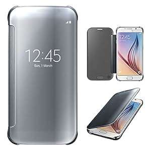 Mirror Flip Case Protective Cover for Samsung Galaxy S4/S6 Edge/Edge Plus/NOTE4/iPhone 6/6S