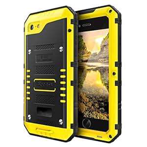 Iphone 7 Waterproof Case Heavy Duty with Build in Screen Beeasy Iphone 7 Cover Strong Metal Full Bod