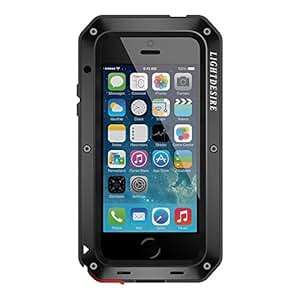 iPhone 5S SE Case,LIGHTDESIRE [Newest] Aluminum Alloy Protective Metal Extreme Water Resistant Shoc
