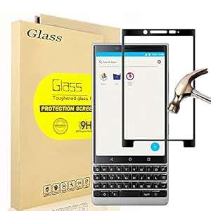 BlackBerry KEY2 Screen Protector AOLANDER Full Coverage 3D Premium Tempered Glass Screen Protector w