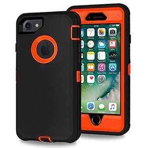 Xylo Dual Protect Heavy Duty Dust/Shock Proof Case Cover For Apple iPhone 8 7 6S & 6 With Built In S