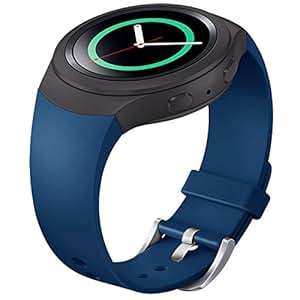 FanTEK Samsung Gear S2 Strap Soft Silicone Sport Style Replacement BSamsung Gear S2 Smart Wa