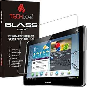 TECHGEAR Samsung Galaxy Note 10.1 GT-N8000 Series GLASS Edition Genuine Tempered Glass Screen Protec