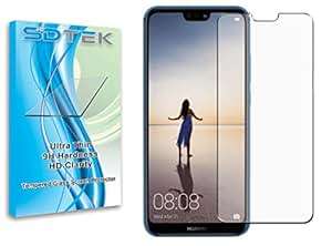 SDTEK Huawei P20 Lite Screen Protector Premium Tempered Glass Screen Protector Huawei P20 Lite