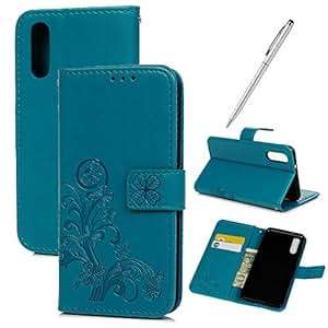 GEMYON HuaWei P20 case PU leather wallet Book Case Flip Cover Magnetic Closure and Built In Stand Sc