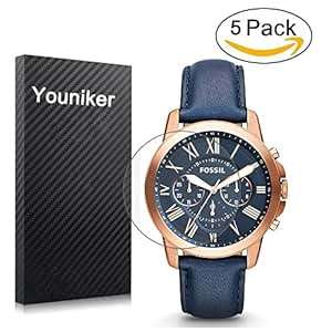 Youniker 5 Pack Fossil FS4835 Screen Protector Fossil Screen Protector Foils Fossil Mens FS4835
