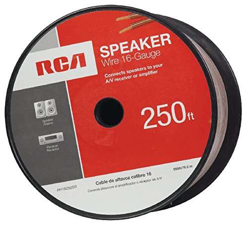 RCA AH16250SN 16-Gauge 250 feet Speaker Wire