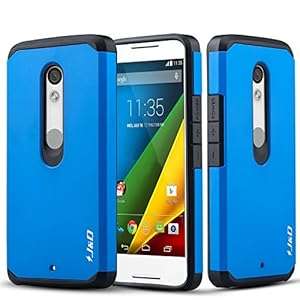 Motorola X Play Case, J&D [Armor Protection] Motorola X Play [Heavy Duty] [Dual Layer] Hybrid Shock