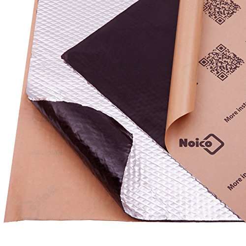 Noico 80 mil 36 sqft car Sound deadening mat, butyl automotive Sound Deadener, audio Noise Insulatio
