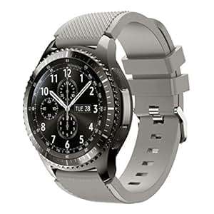 Tabcover BGear S3 Frontier Classic Smart Watch 22mm Soft Silicone (Samsung Gear S3 Frontier)