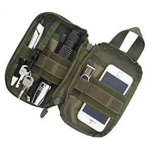 Cloudwal 1000D Nylon Tactical Military EDC Molle Pouch 5.5 Phone Bags Iphone 6 Samsung Note 2 3