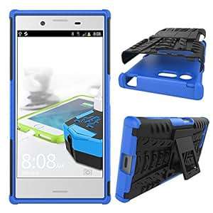 Sony Xperia X Compact Case, iBetter Sony Xperia X Compact High Quality Hybrid KickStand Case for Sh