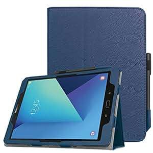 Fintie Samsung Galaxy Tab S3 9.7 Case Premium Vegan Leather Slim Fit Folio Stand Cover with (Navy)