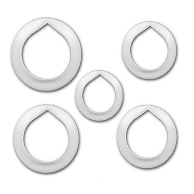 FMM Cutter Rose Petal Set of 5 Cake Cutting Tool Flower Sugar Craft Cake Fondant