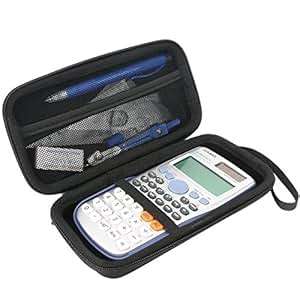 Casio FX-991ES/ESPLUS/EX/DE Scientific Calculator EVA Hard Case Carrying Travel Bag by Khanka