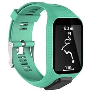 Jiamins Silicone Replacement Wrist BStrap TomTom Runner 2 3 Spark 3 GPS Watch