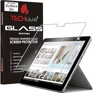 TECHGEAR GLASS Edition fits Microsoft Surface Go Genuine Tempered Glass Screen Protector Guard Cove