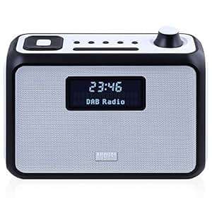 DAB Clock Radio Bluetooth Speaker August MB400 Wake to your Favourite DAB FM or MP3 Music Portable