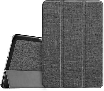 FINTIE Samsung Galaxy Tab S2 8.0 Case Super Thin Lightweight SlimShell StCover wit (Denim Grey)