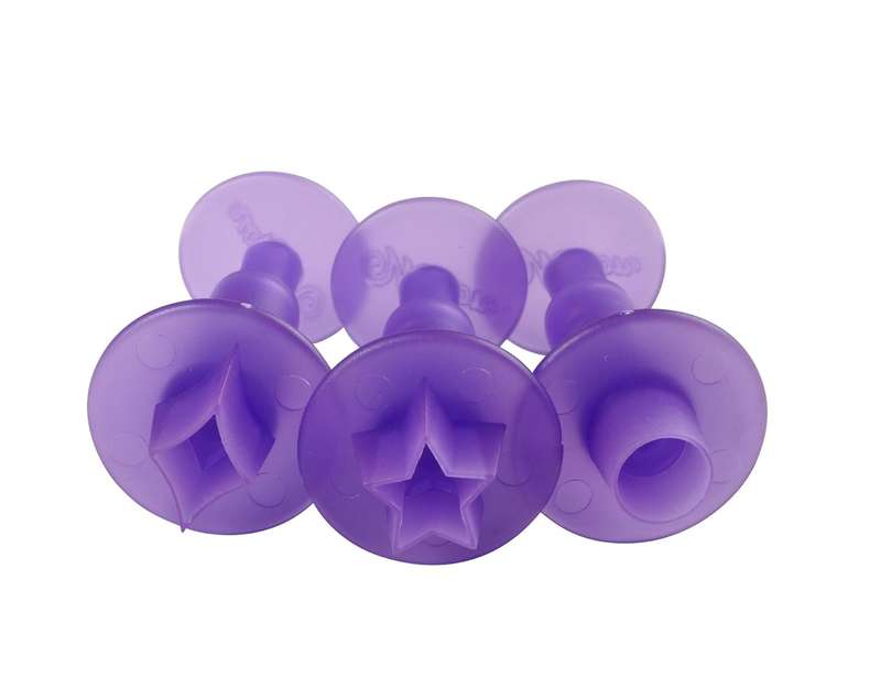 Wilton Mini Cut Outs Classic Shape Set Fondant Cupcake Decoration Accents Cutter