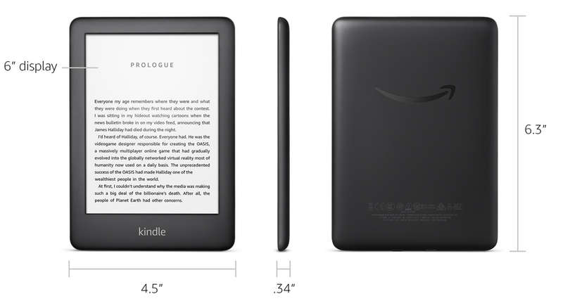Kindle Gen 10 Technical Specifications