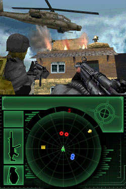 Example of ground attack with air support from Call of Duty: Modern Warfare: Mobilized
