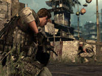 Stealth movement in SOCOM 4: U.S. Navy SEALs