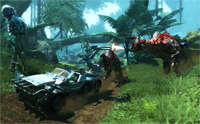Drives the vehicles from the movie