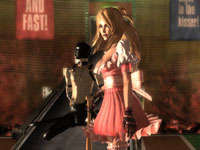 The revealing attire possible through No More Heroes: Heroes' Paradise's 'Very Sweet' mode